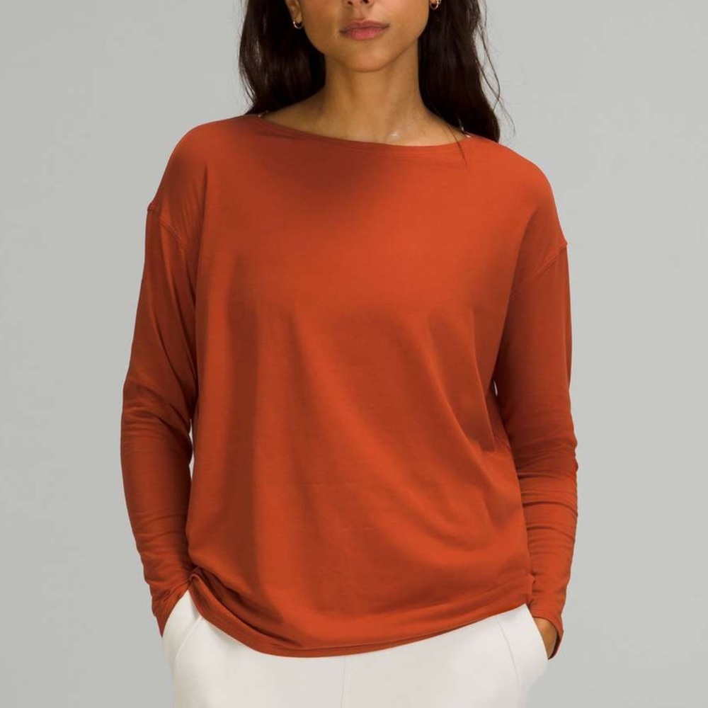 Lululemon Top sz6 Aztec Brick